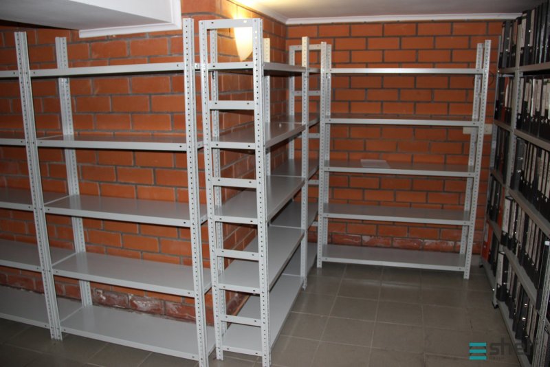 Стеллаж архивный 2500х100х400