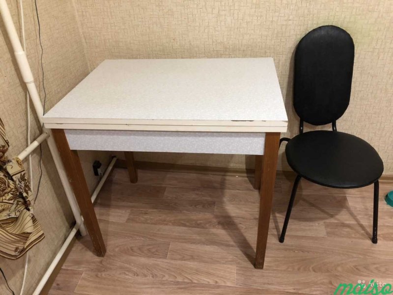 Советский кухонный стол раскладной
