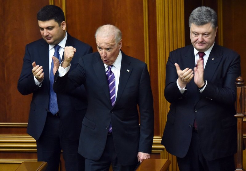 Зеленский Порошенко Байден