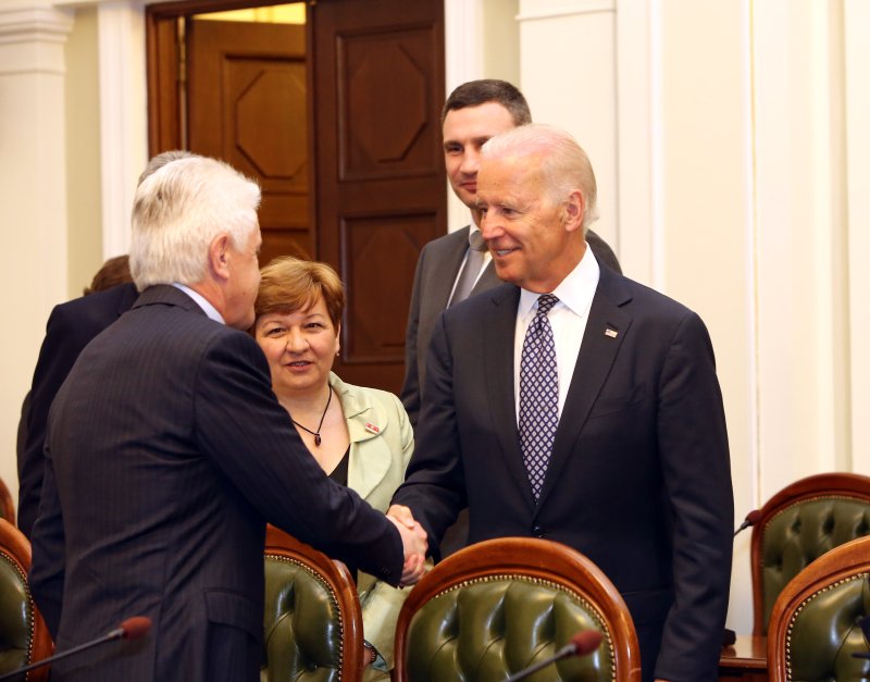 Байден в Раде в 2014