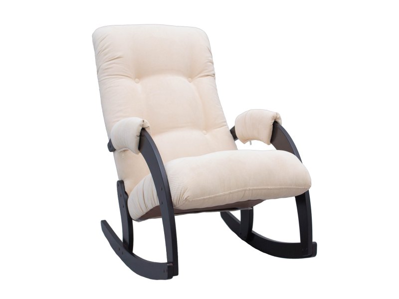 Кресло качалка комфорт модель 68 Polaris Beige венге