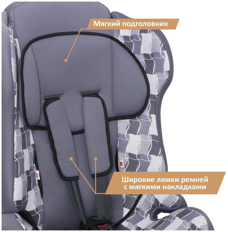 Автокресло группа 1/2/3 (9-36 кг) Zlatek Atlantic