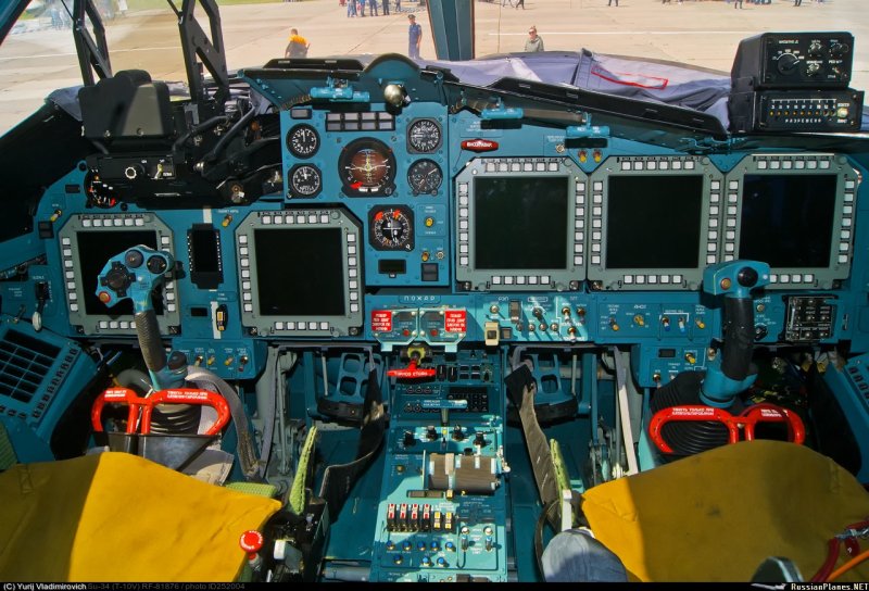 Су-34 кабина
