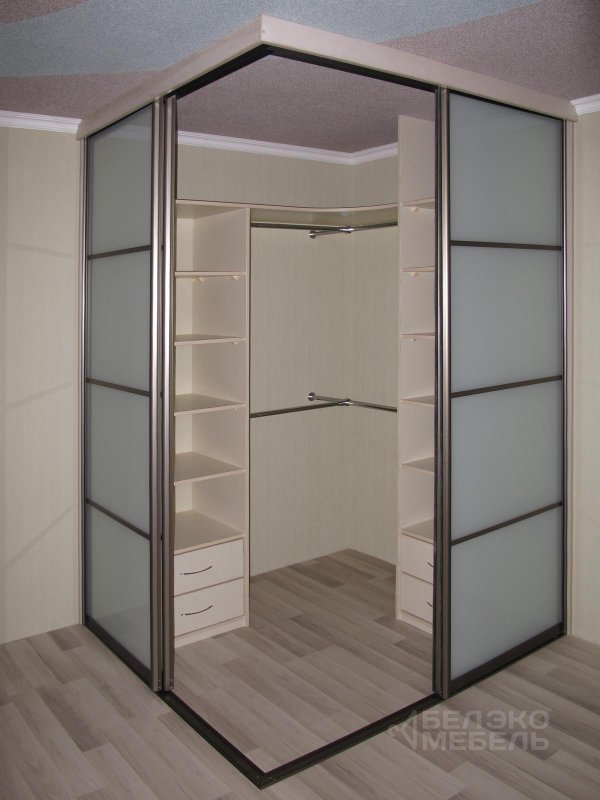 Шкаф купе Анна угловой 1450 х 1450 х 2200