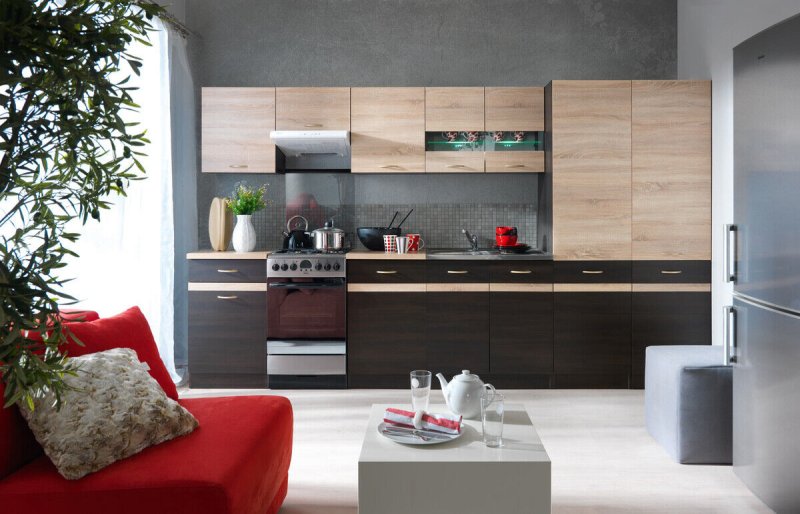 JUNONA line 180 кухня сонома BRW