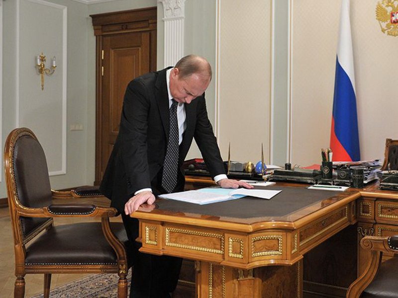 Кабинет президента в Ново Огарево