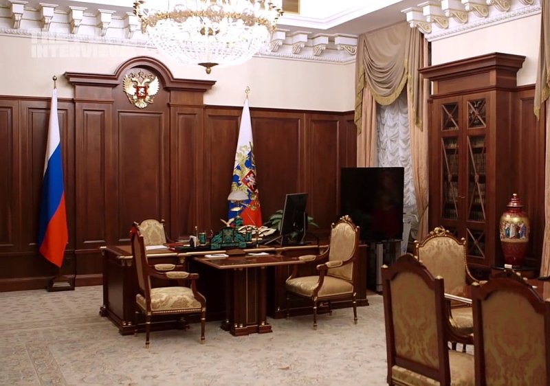 Кабинет Путина в Кремле