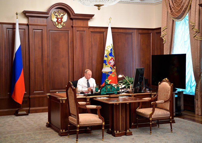 Кремль кабинет президента Российской Федерации в в Путина