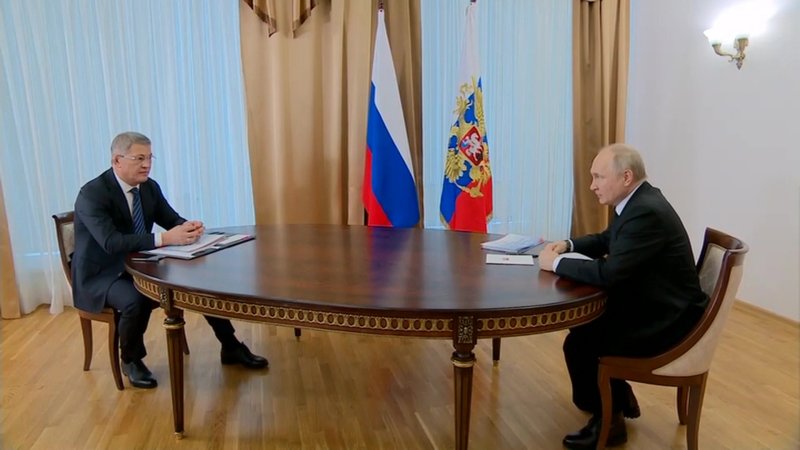 Кабинет Путина в Ново-Огарево