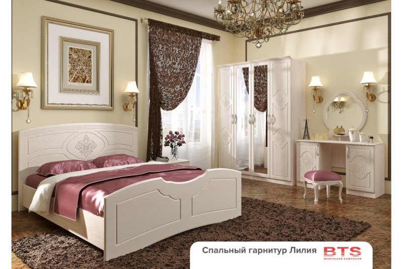 Кровать Лилия БТС