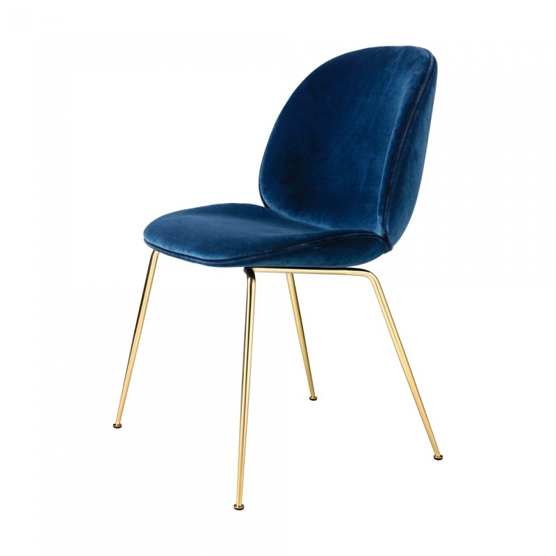 Стулья Beetle Dining Chair - fully Upholstered - Conic Base