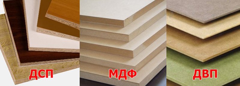 ЛДСП МДФ ДСП ДВП отличия