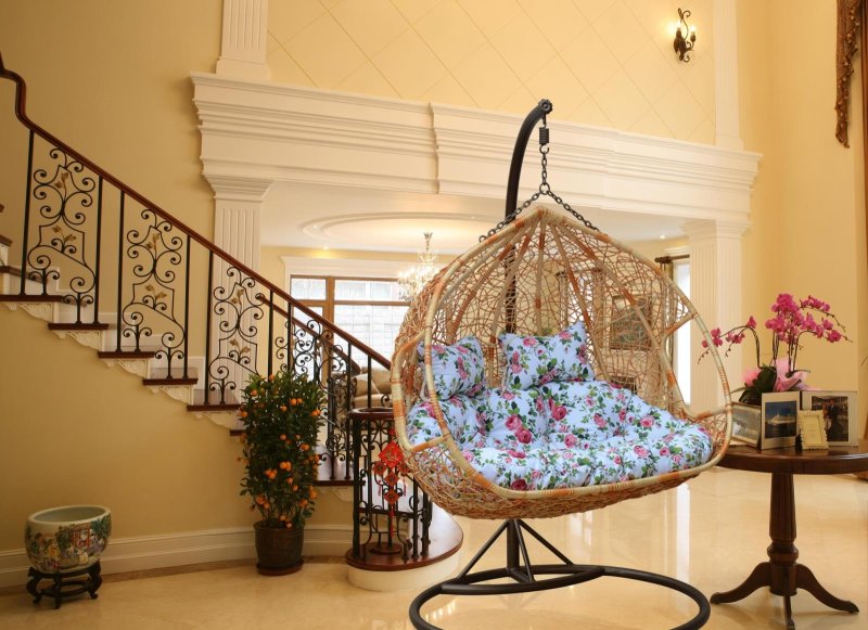 Подвесное кресло для животных BIGARDEN из иск. Ротанга