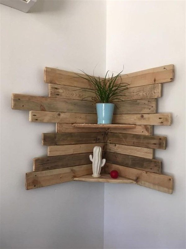 Полки Live Edge на слэбе