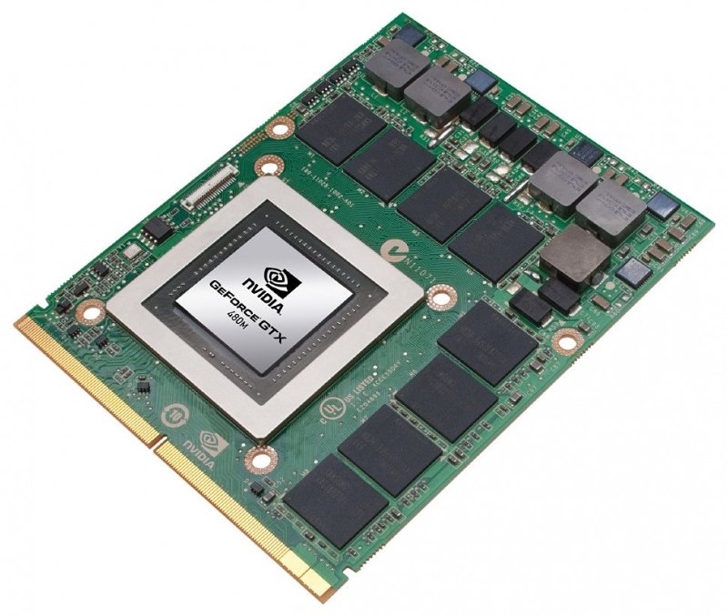 Видеокарта NVIDIA GTX GEFORCE В ноутбуке