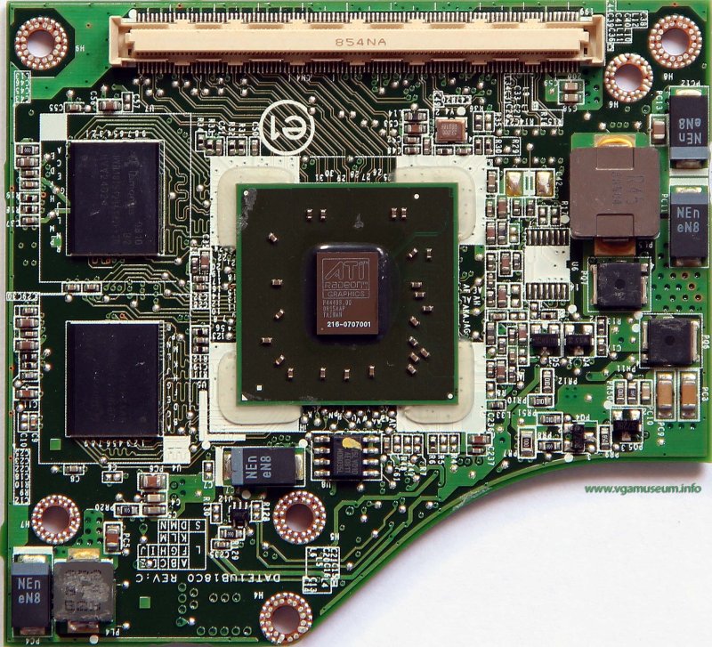 ATI Mobility Radeon HD 3470 видеочип