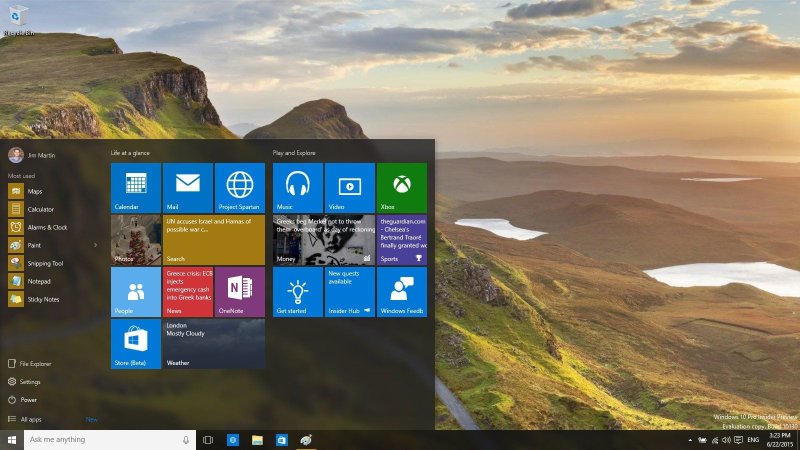 Windows Technical Preview