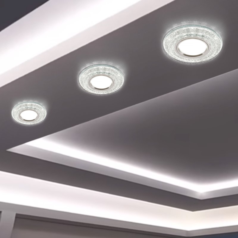 Светильник точечный-2160 mr16 CL прозрачный