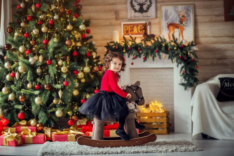 Студийная Новогодняя фотосессия