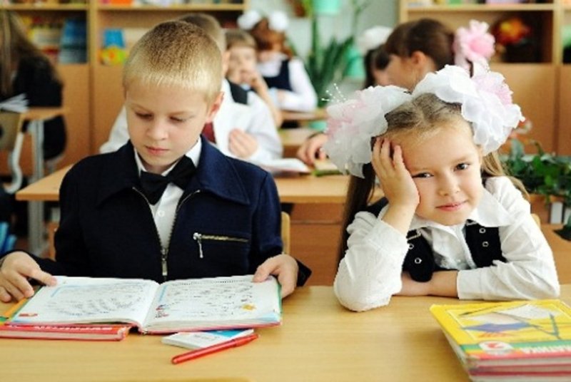 Ученик за партой