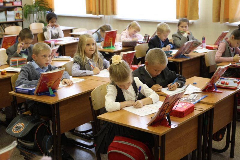 Ученик за партой