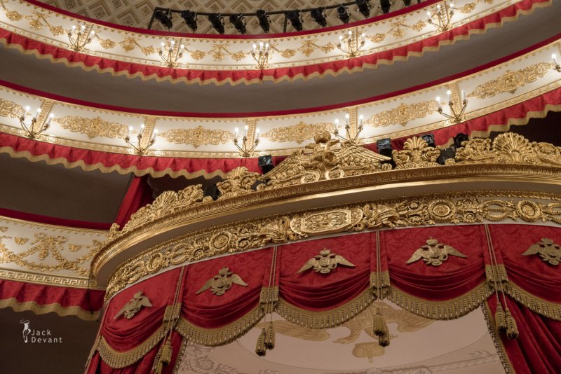 Схема зала в Михайловском театре СПБ