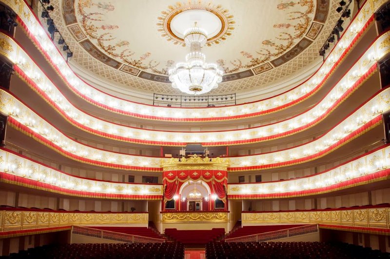 Александрийский театр в Санкт-Петербурге зал