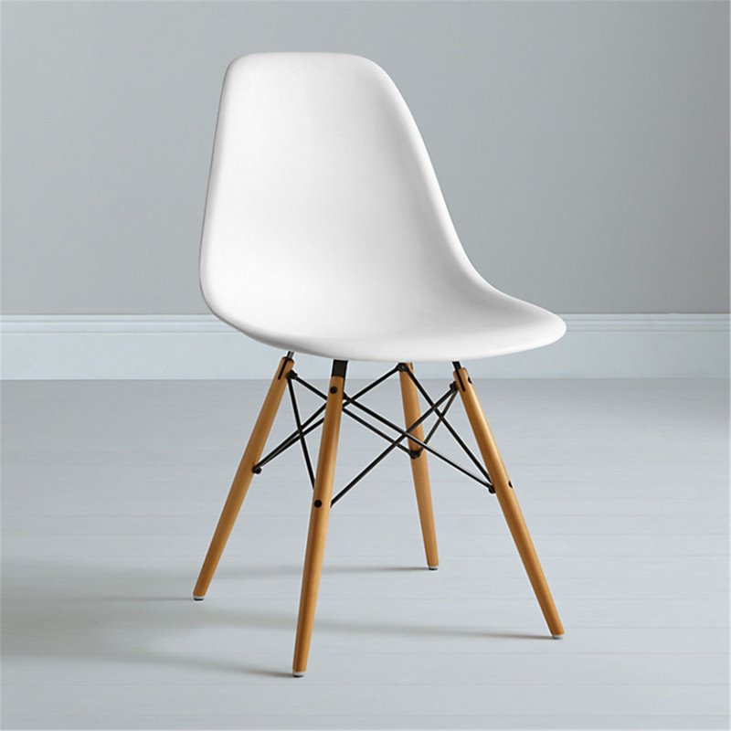 Стул Eames Style DSW белый