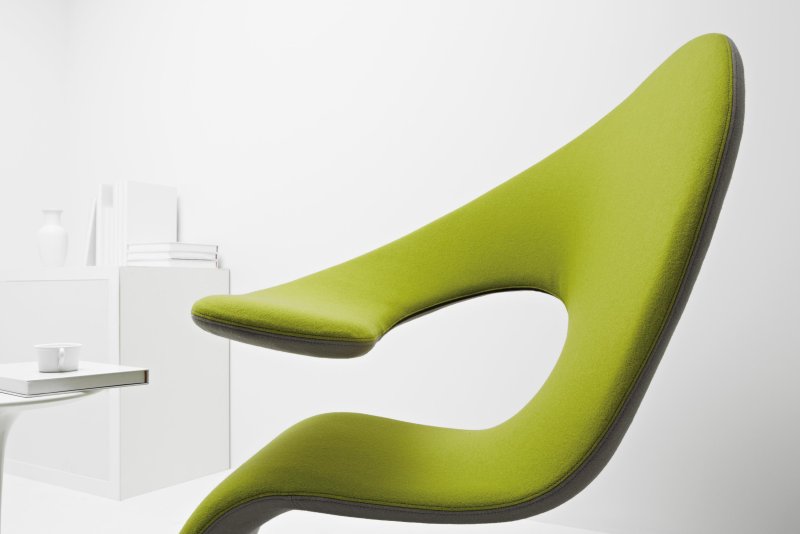 Кресло esfera Armchair by etel – дизайнерское черный (кожзам)