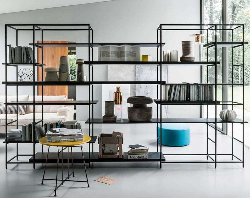 Стеллаж лофт Loft Wood Studio
