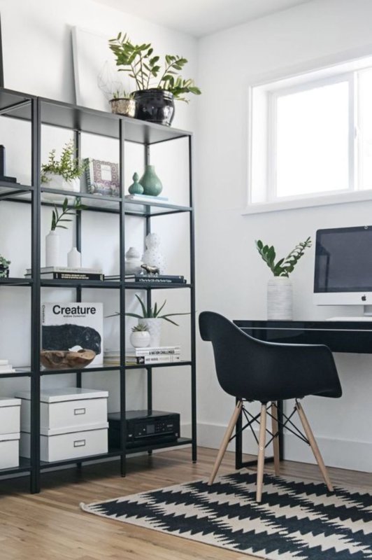 Стеллаж ikea ВИТШЁ белый