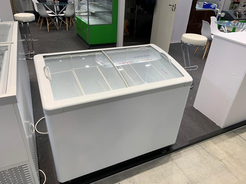 Ларь морозильный Bonvini BFB 1401 Т С гнутым стеклом