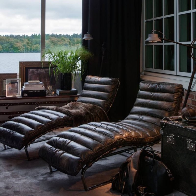 Кресло лежак Lounge Armchair DIY
