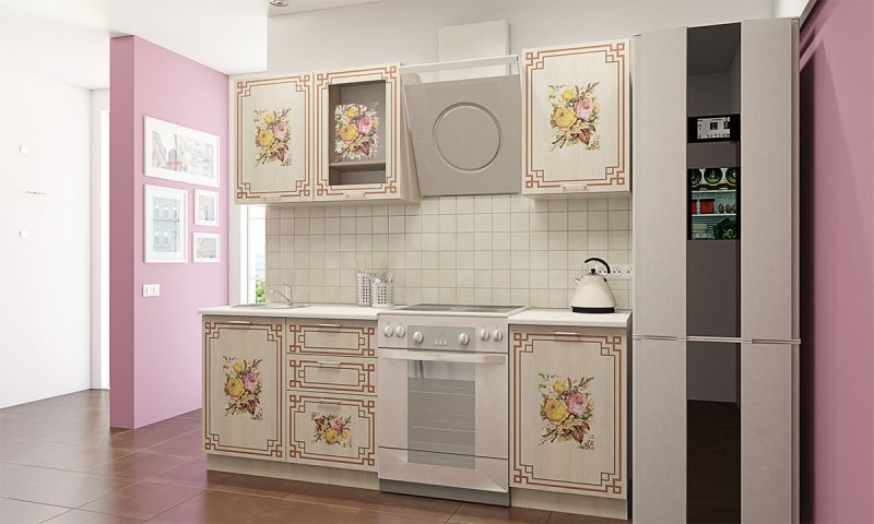 Маленькая кухня 1300*2100