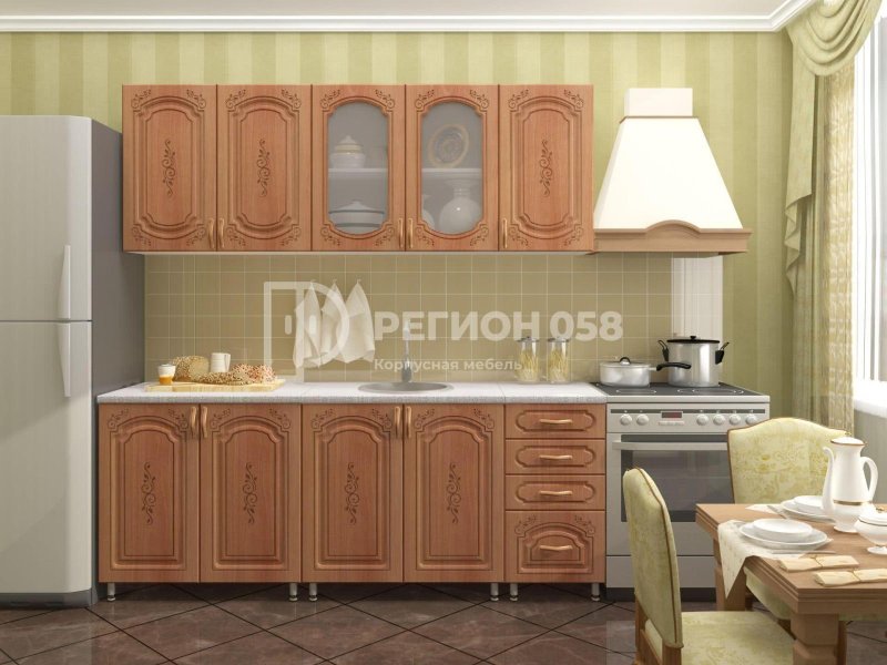 Кухня Лиза 2 МДФ ольха