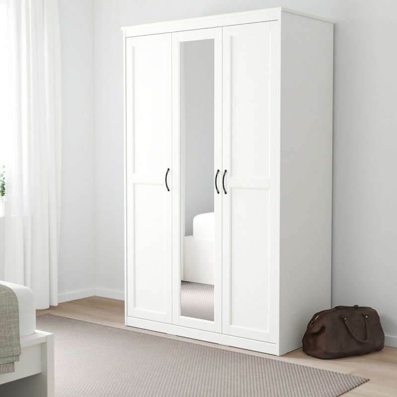 SONGESAND СОНГЕСАНД шкаф платяной, белый120x60x191 см
