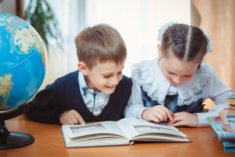 Ученик за партой