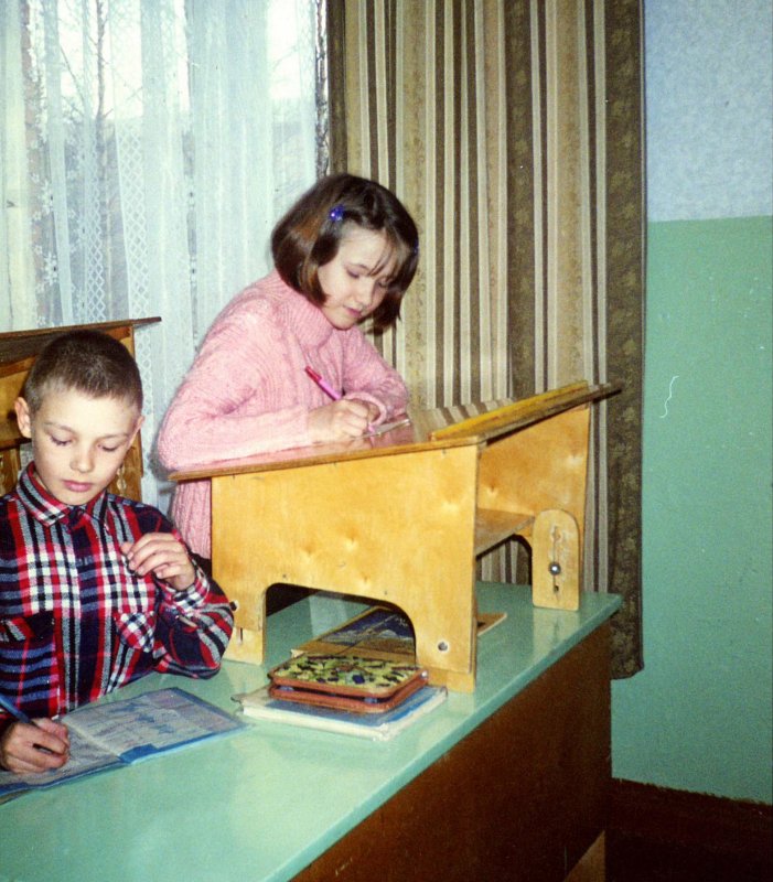 Парты в МГУ