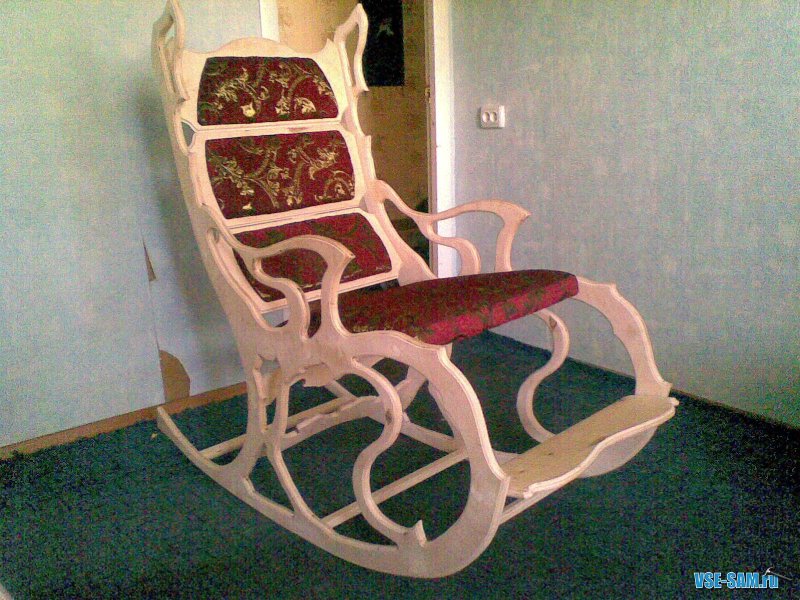 Лежак из фанеры