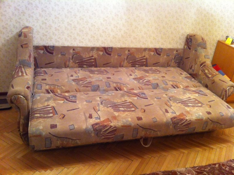Диван книжка в разложенном виде