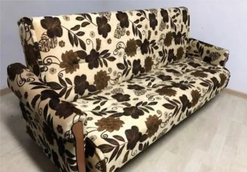 Диван лилии флок