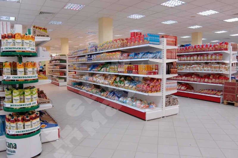 Полки для магазина