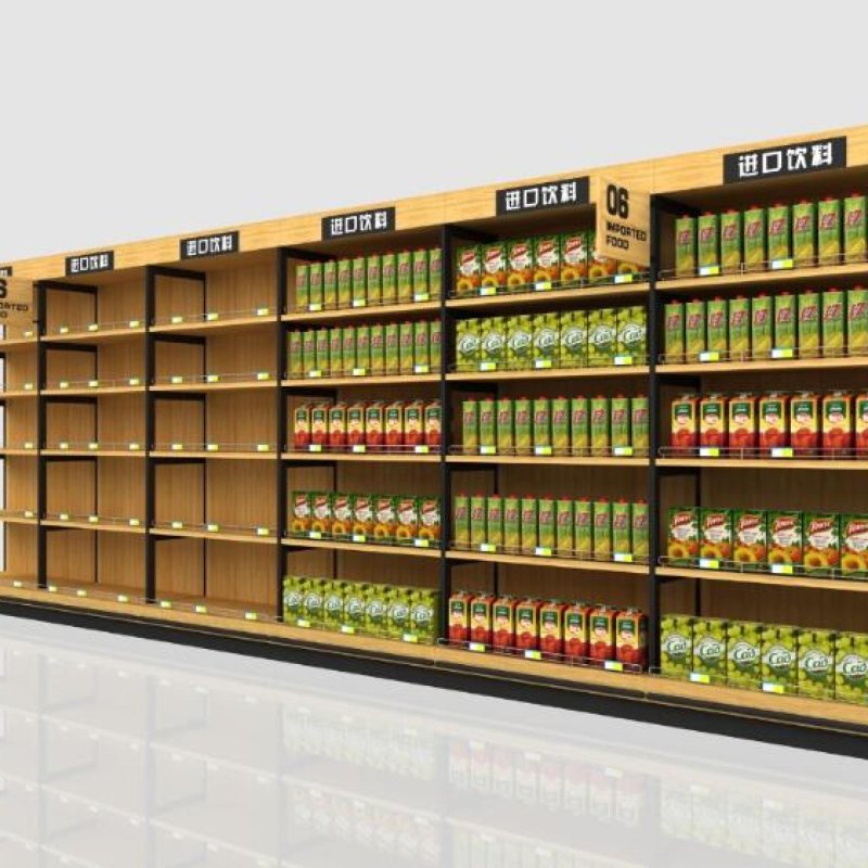 Стеллажи для продуктового магазина