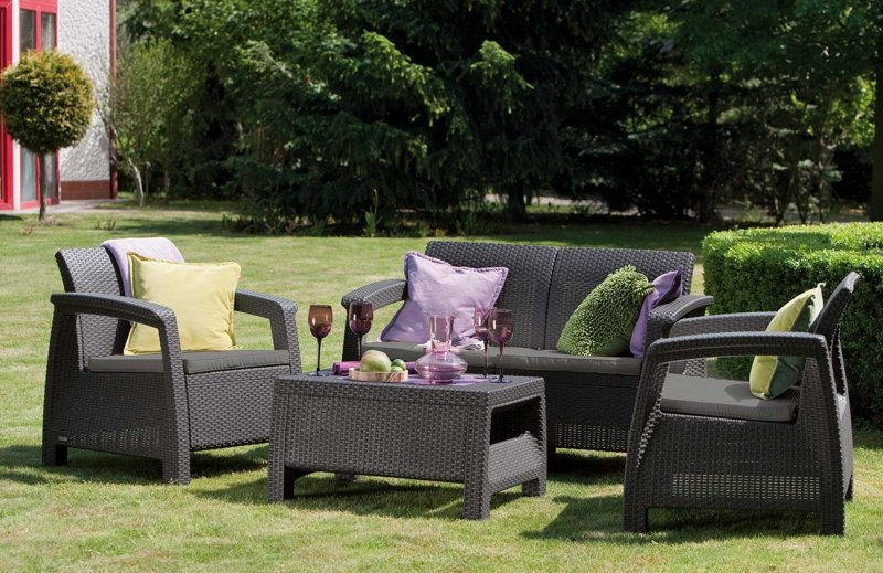 Комплект мебели Allibert Corfu Set
