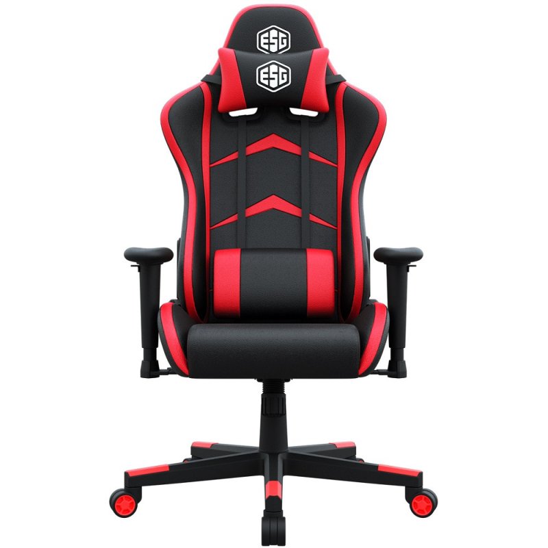 Игровое кресло e-Sport Gear ESG-203 Black/White/Red
