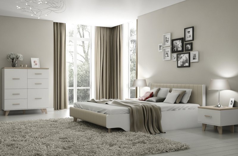 Кровать SLEEPART Эйпен 160x200
