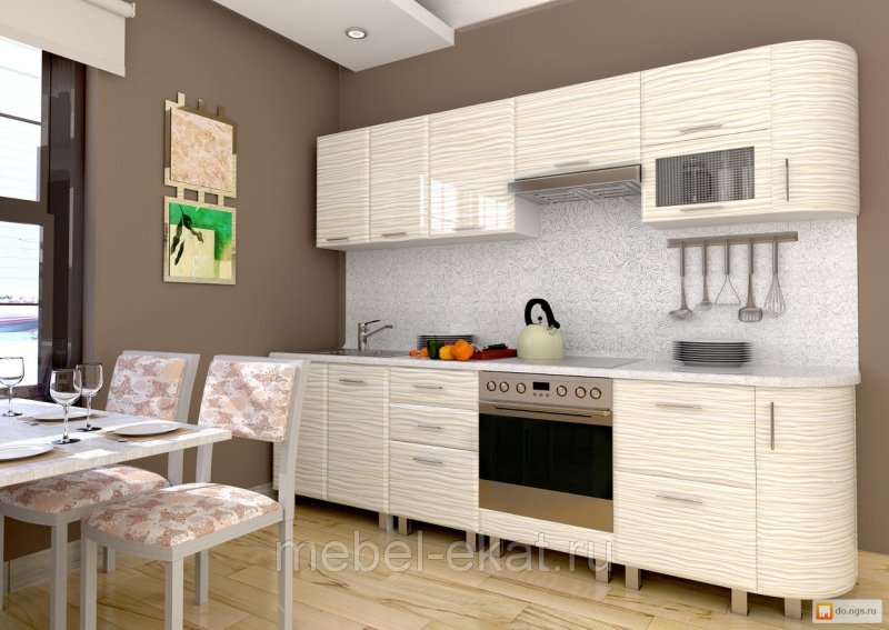 Кухонный фасад AGT 662hg White Sahara