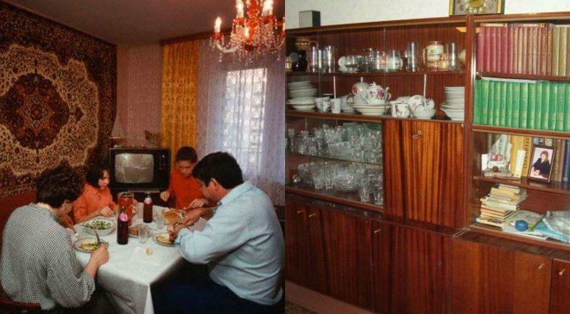 Интерьер Советской квартиры 70-80 годов