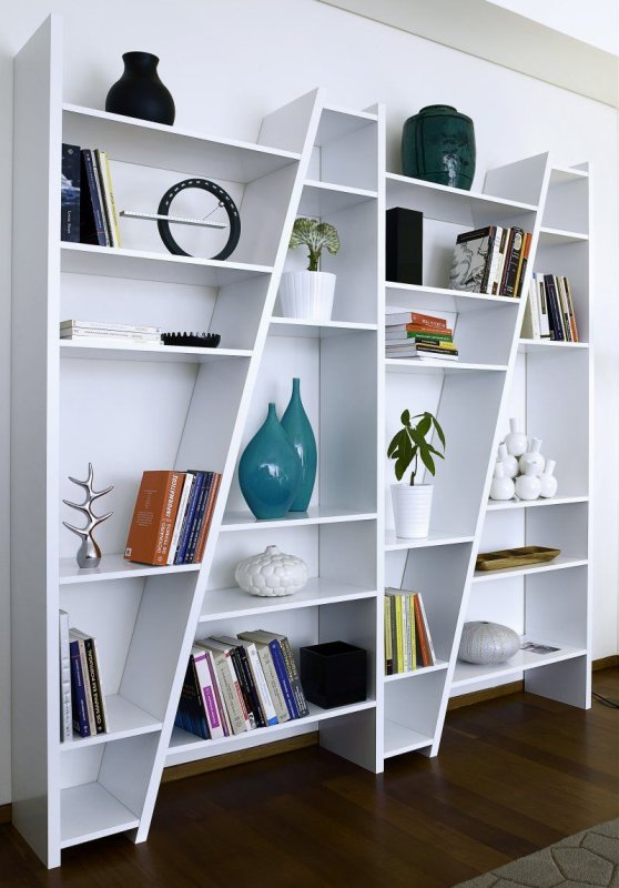 Современные книжные полки