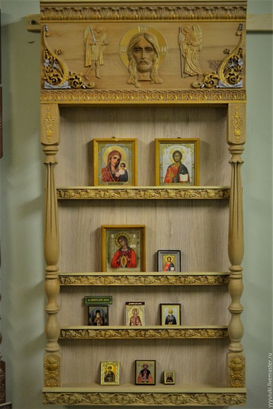 Полка для домашнего иконостаса
